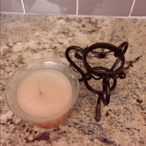 BEAUTIFUL SAN MIGUEL WROUGHT IRON CANDLE - Picture 6 of 7